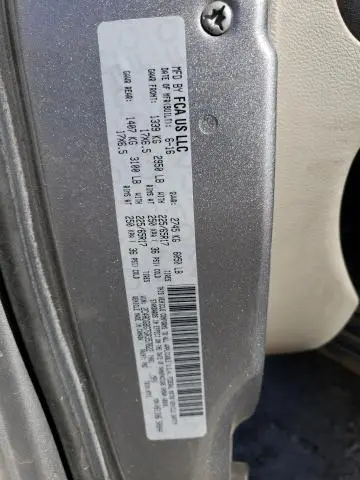 2016 DODGE GRAND CARAVAN SE  