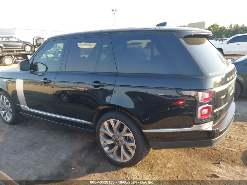 2018 LAND ROVER RANGE ROVER 3.0L V6 SUPERCHARGED HSE