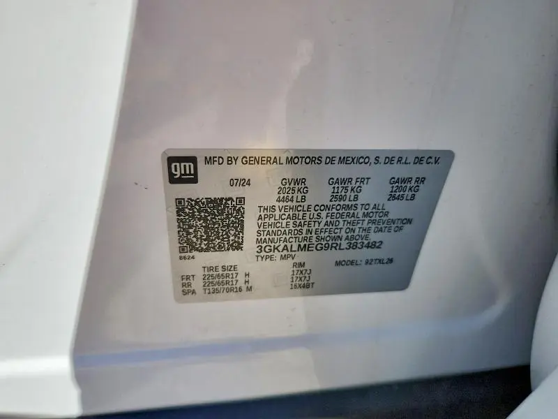 2024 GMC TERRAIN SLE  