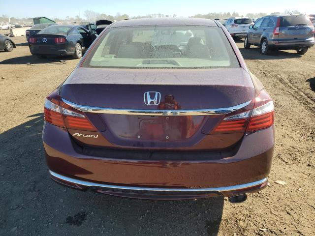 2016 HONDA ACCORD LX