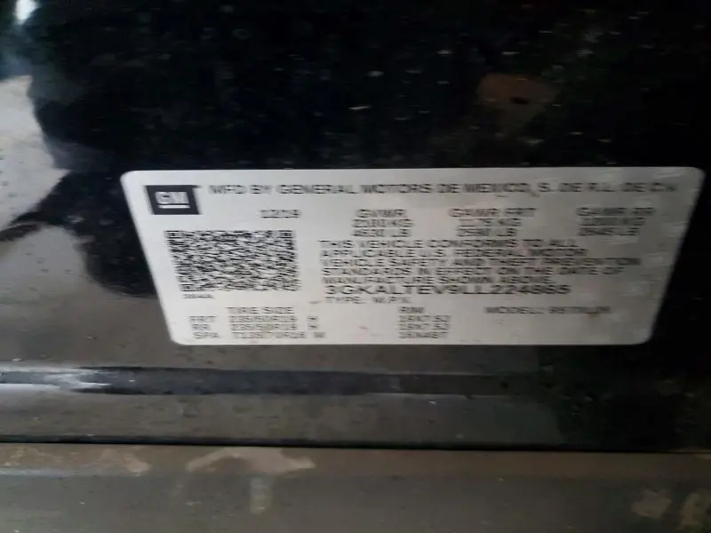 2020 GMC TERRAIN SLE  