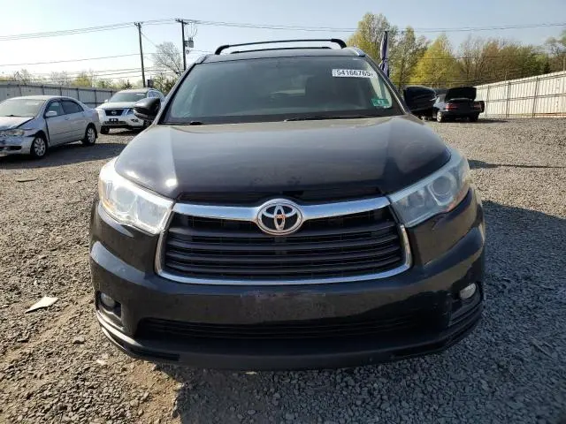 2016 TOYOTA HIGHLANDER XLE  