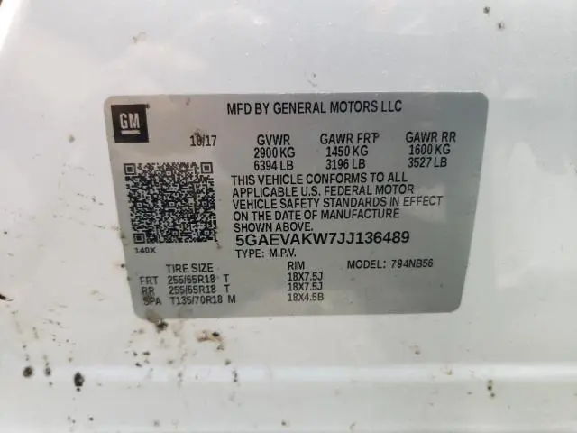 2018 BUICK ENCLAVE ESSENCE  