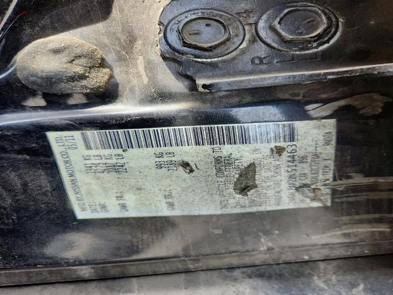 2011 NISSAN ALTIMA BASE  