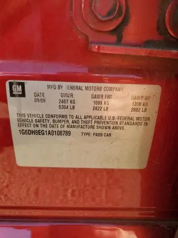 2010 CADILLAC CTS LUXURY COLLECTION  