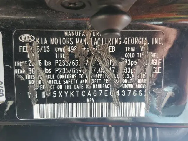 2014 KIA SORENTO LX  