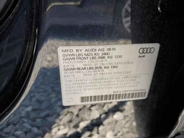 2017 AUDI Q5 PREMIUM PLUS  