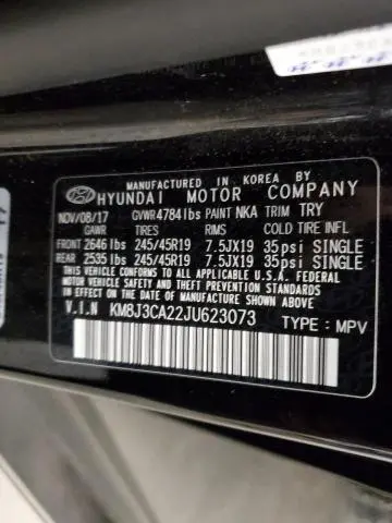 2018 HYUNDAI TUCSON VALUE  