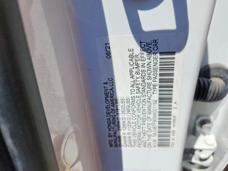 2021 ACURA TLX TYPE S  