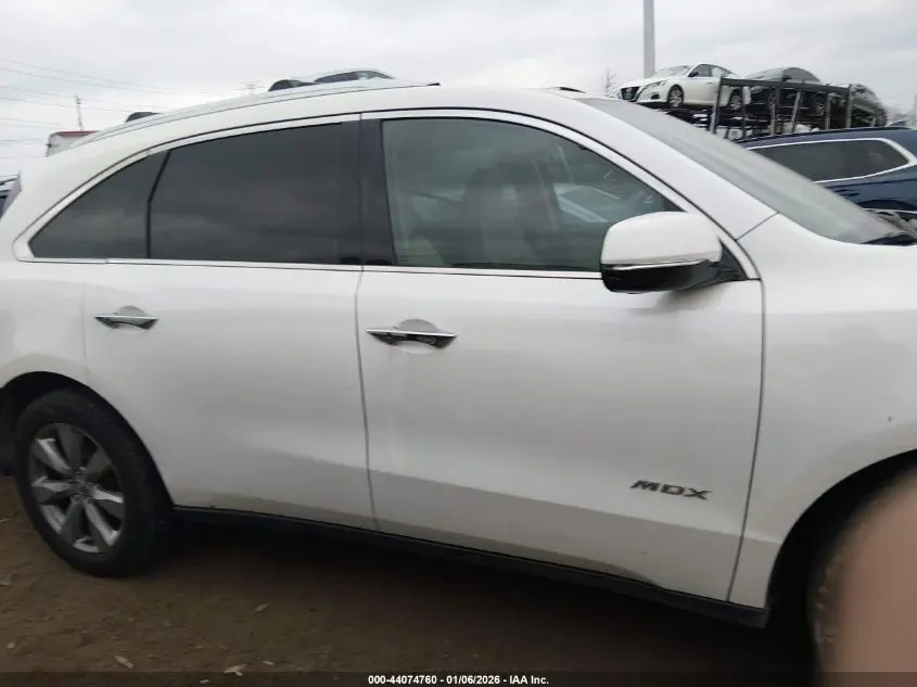 2016 ACURA MDX ADVANCE   ENTERTAINMENT PACKAGES/ADVANCE PACKAGE