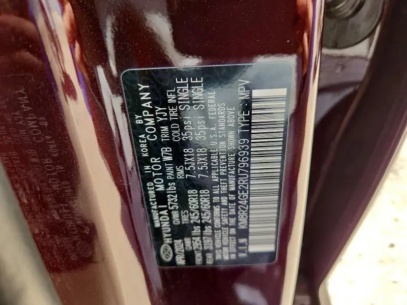 2024 HYUNDAI PALISADE SEL  