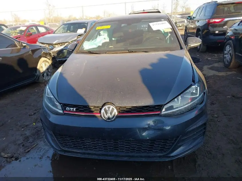 2018 VOLKSWAGEN GOLF GTI 2.0T AUTOBAHN/2.0T S/2.0T SE