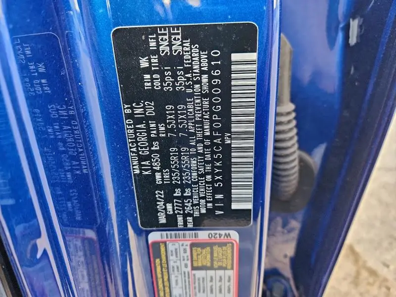 2023 KIA SPORTAGE SX PRESTIGE  