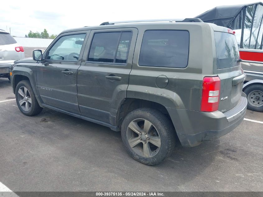 2016 JEEP PATRIOT HIGH ALTITUDE EDITION