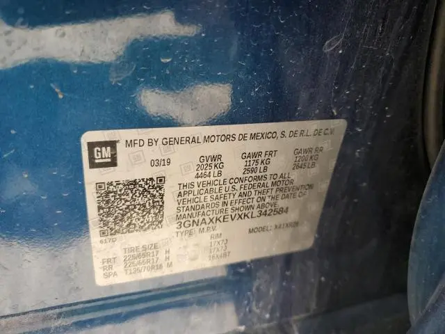 2019 CHEVROLET EQUINOX LT