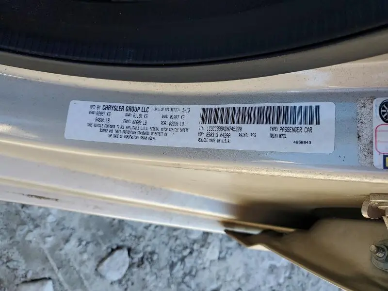 2013 CHRYSLER 200 TOURING  