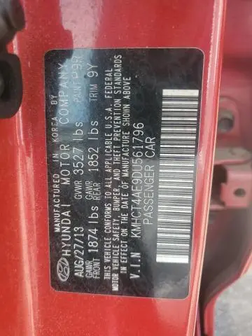 2013 HYUNDAI ACCENT GLS  