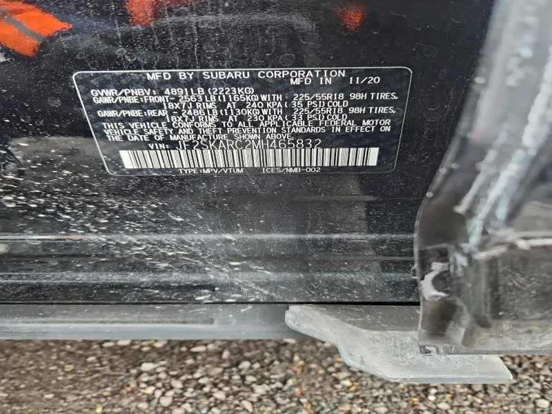 2021 SUBARU FORESTER SPORT  