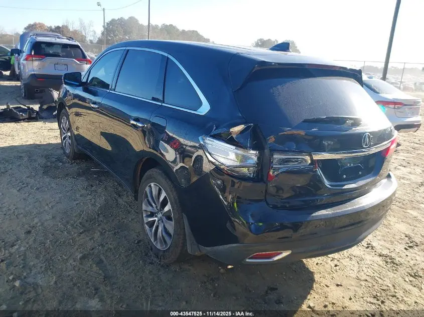 2015 ACURA MDX TECHNOLOGY PACKAGE