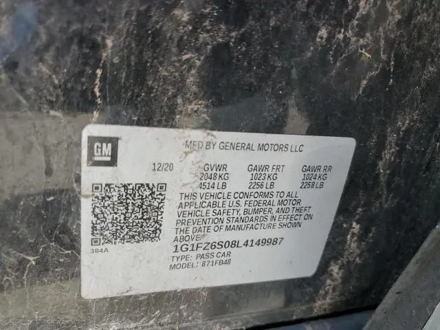 2020 CHEVROLET BOLT EV PREMIER  