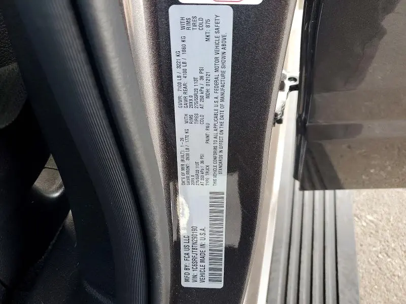 2026 RAM 1500 LARAMIE  