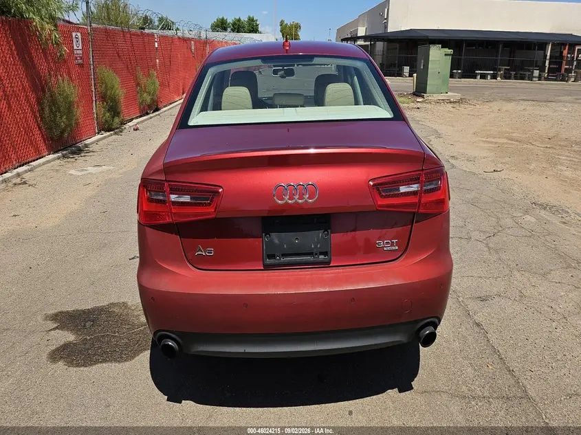 2012 AUDI A6 3.0 PREMIUM