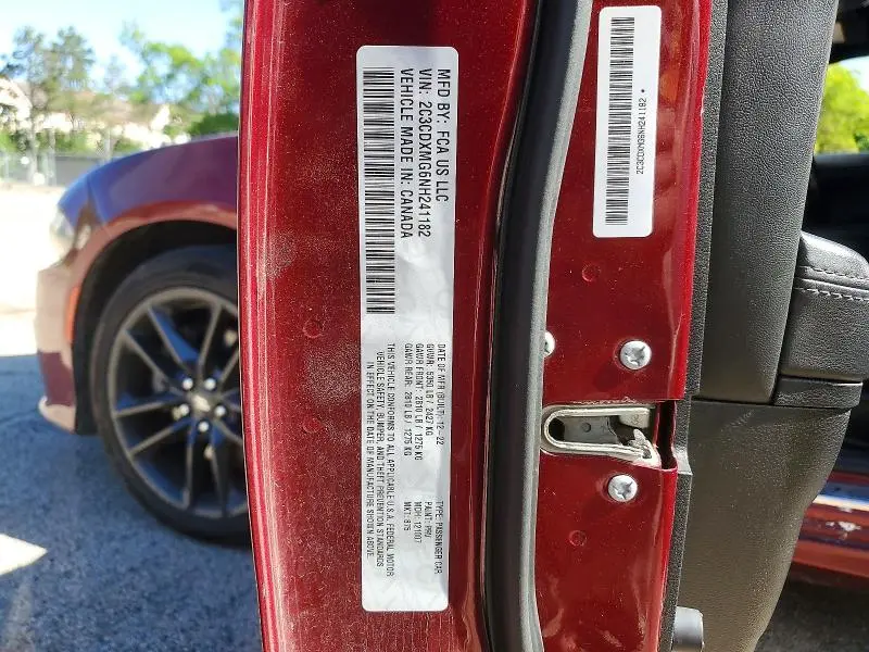 2022 DODGE CHARGER GT  