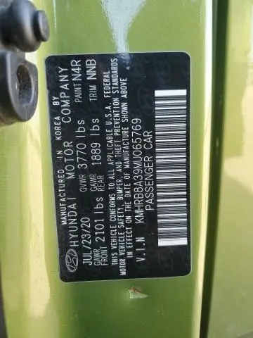 2021 HYUNDAI VENUE SE