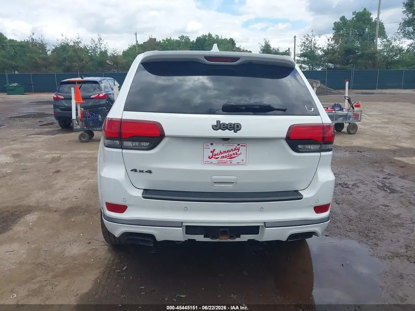 2018 JEEP GRAND CHEROKEE HIGH ALTITUDE 4X4