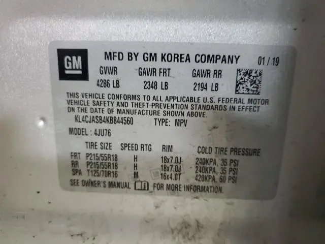 2019 BUICK ENCORE PREFERRED  