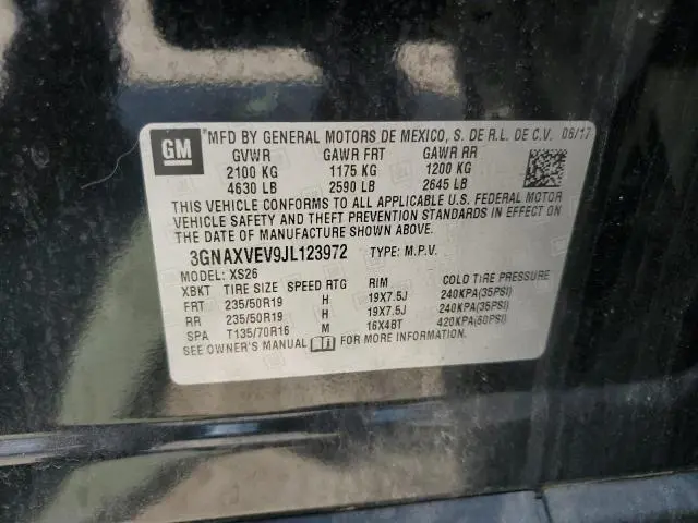 2018 CHEVROLET EQUINOX PREMIER  