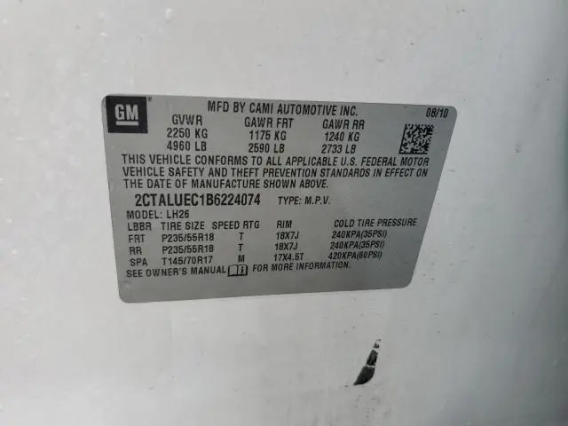 2011 GMC TERRAIN SLT  