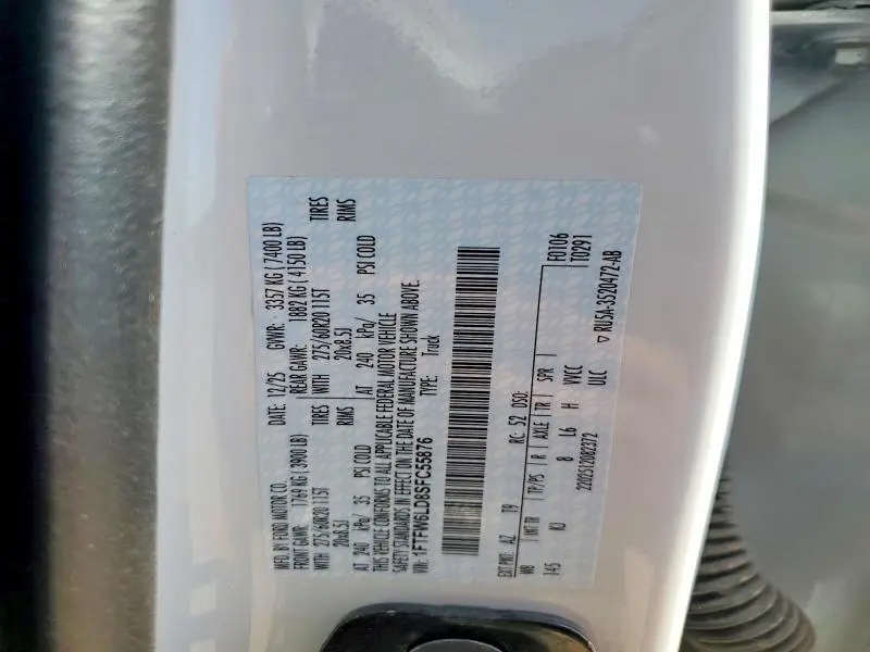 2025 FORD F150 KING RANCH  