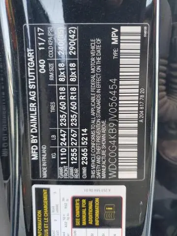 2018 MERCEDES-BENZ GLC 300 4MATIC  