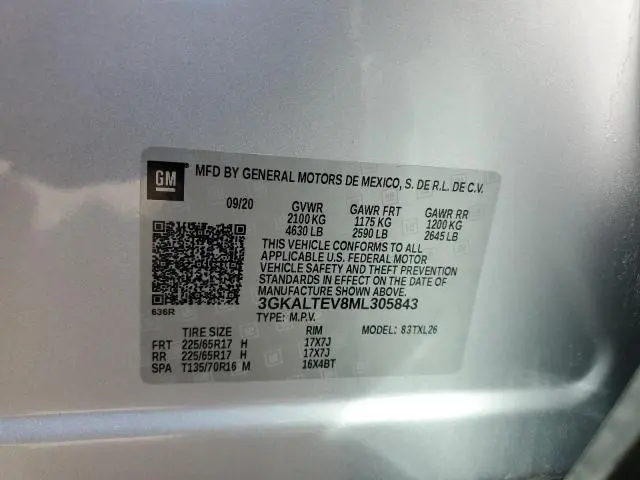 2021 GMC TERRAIN SLE  