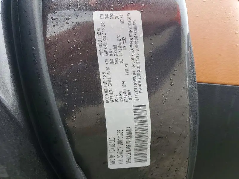 2022 CHRYSLER PACIFICA HYBRID PINNACLE  