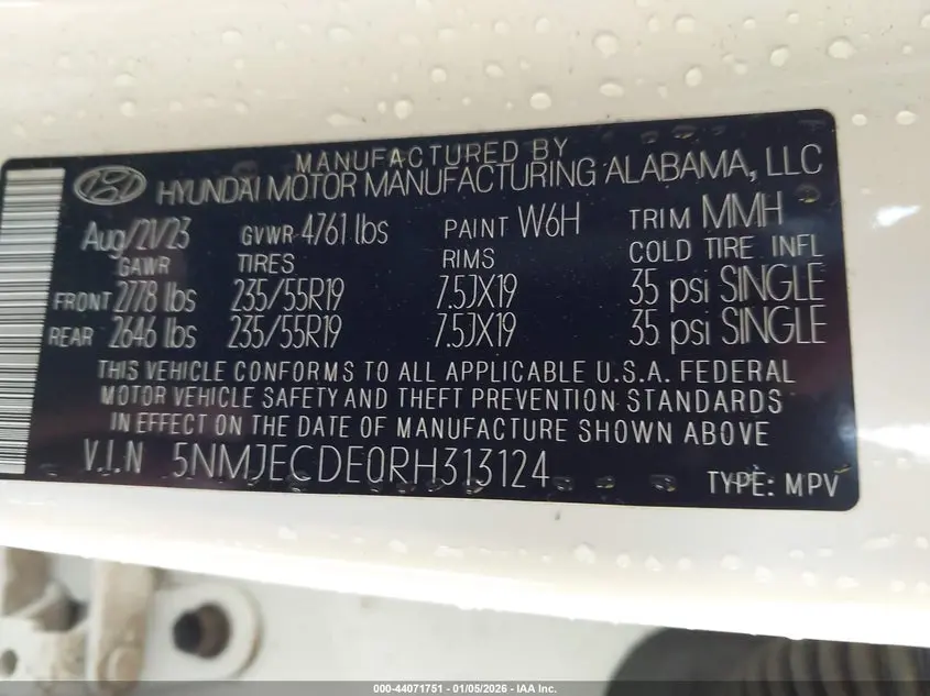 2024 HYUNDAI TUCSON LIMITED