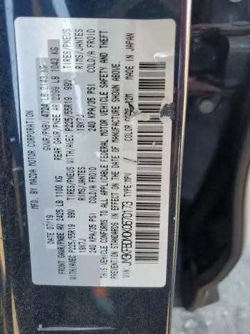 2019 MAZDA CX-5 GRAND TOURING  