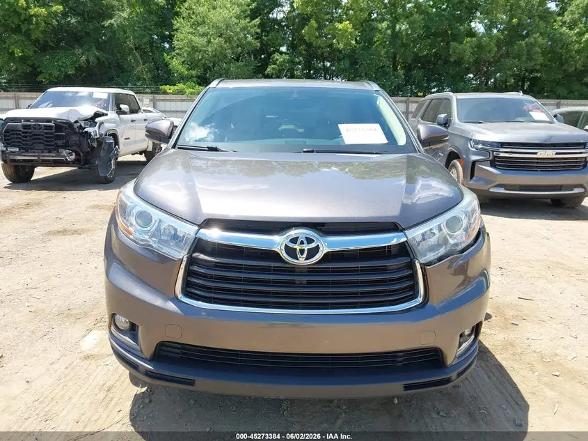 2016 TOYOTA HIGHLANDER LIMITED V6