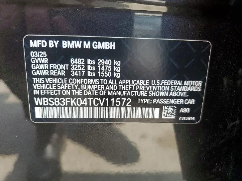2026 BMW M5   