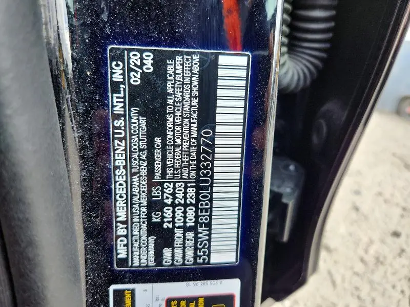 2020 MERCEDES-BENZ C 300 4MATIC  