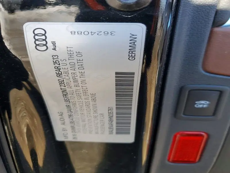 2017 AUDI A4 PREMIUM PLUS  