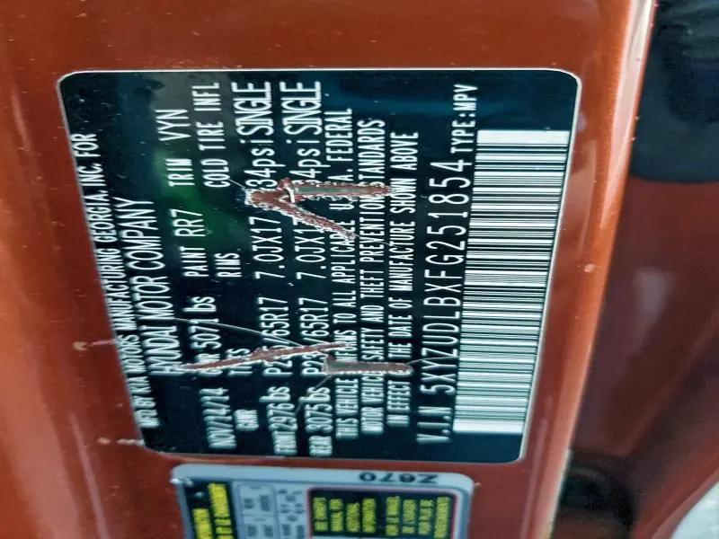 2015 HYUNDAI SANTA FE SPORT   