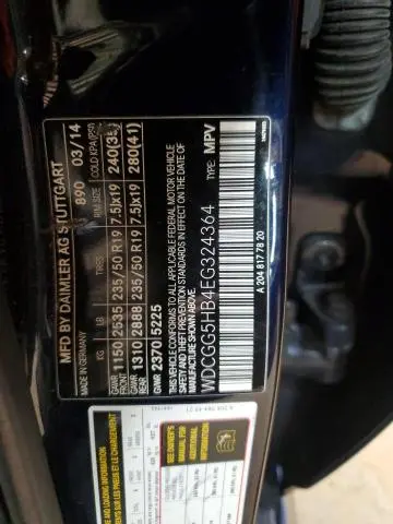 2014 MERCEDES-BENZ GLK 350  