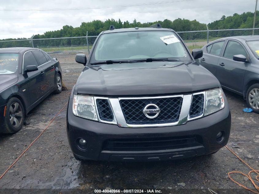 2011 NISSAN PATHFINDER SILVER