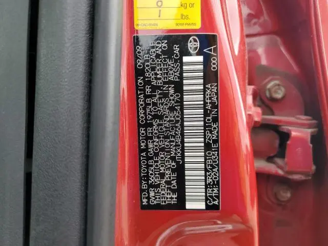 2010 TOYOTA SCION XD   