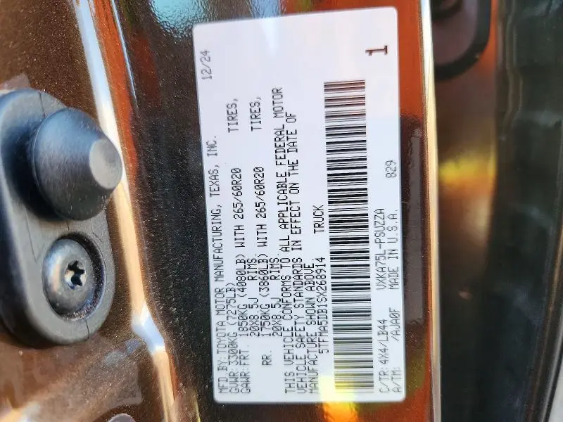 2025 TOYOTA TUNDRA 1794 EDITION  