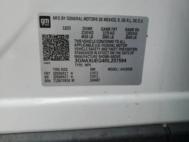 2024 CHEVROLET EQUINOX LT  