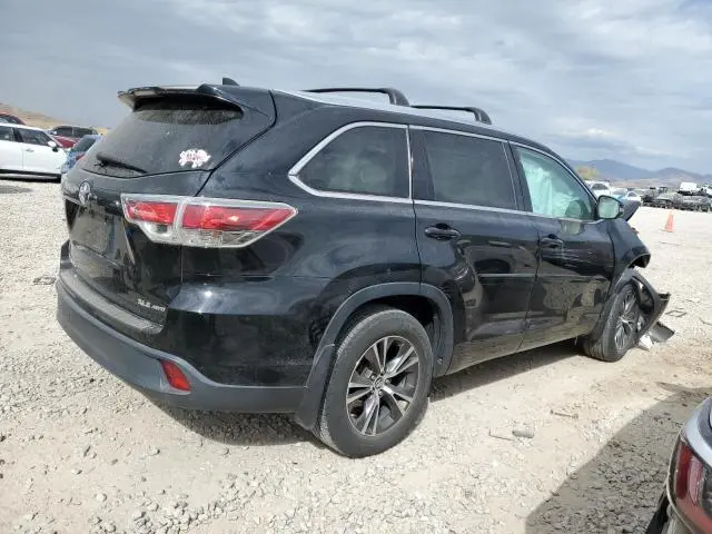 2016 TOYOTA HIGHLANDER XLE  