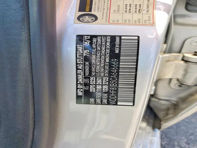 2012 MERCEDES-BENZ E 350 4MATIC  